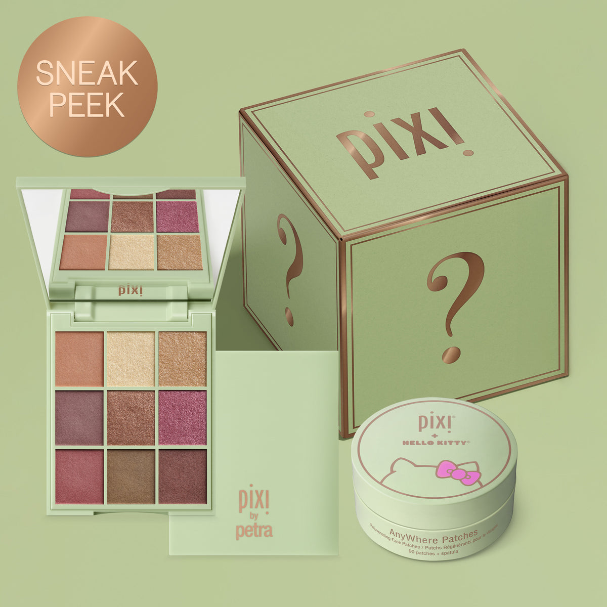 Mystery Box Bundle - Sneak Peek with Pixi + Hello Kitty AnyWhere Patches and Eye Effects