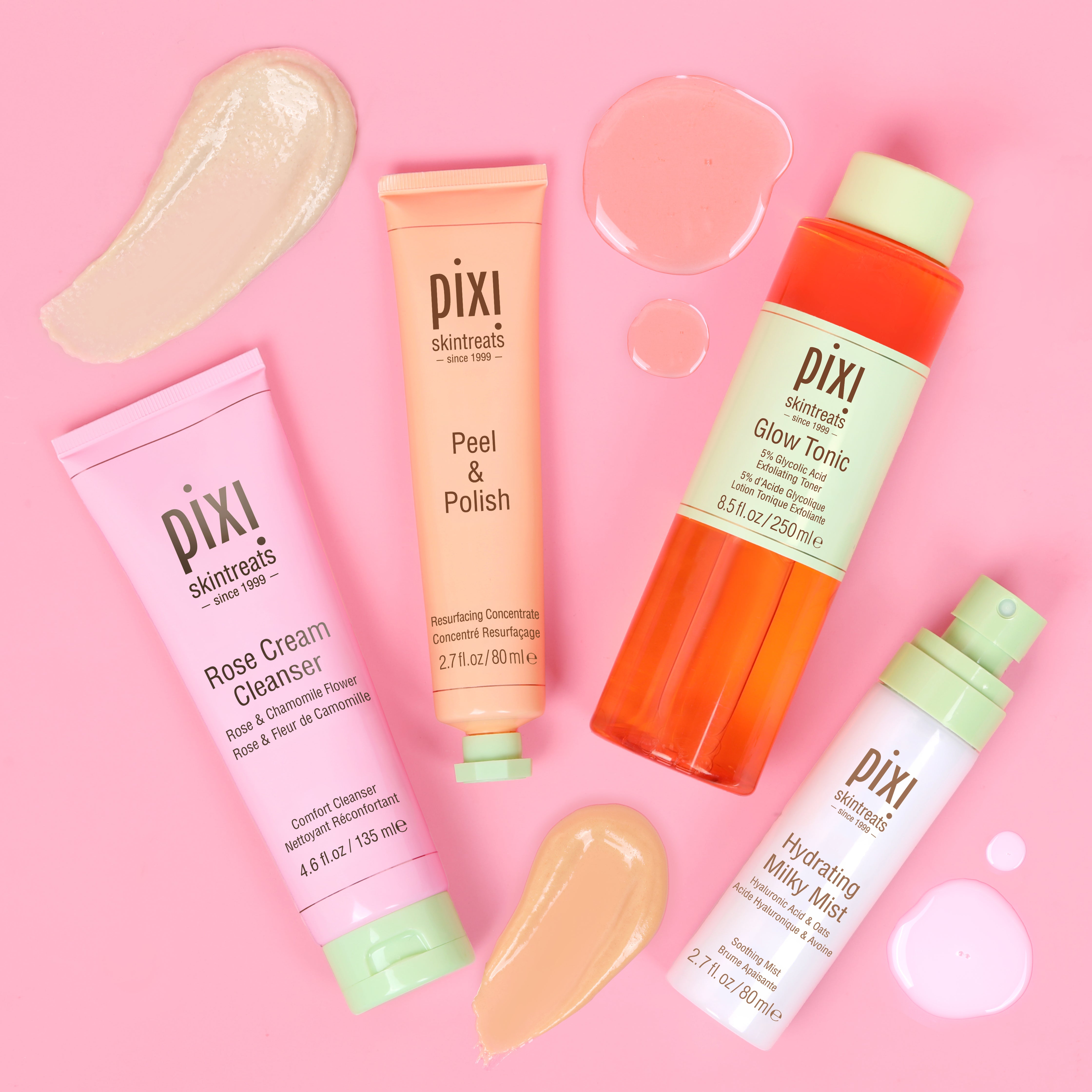Exfoliators and Masks – Milky Peel, Glow Mask & More | Pixi Beauty