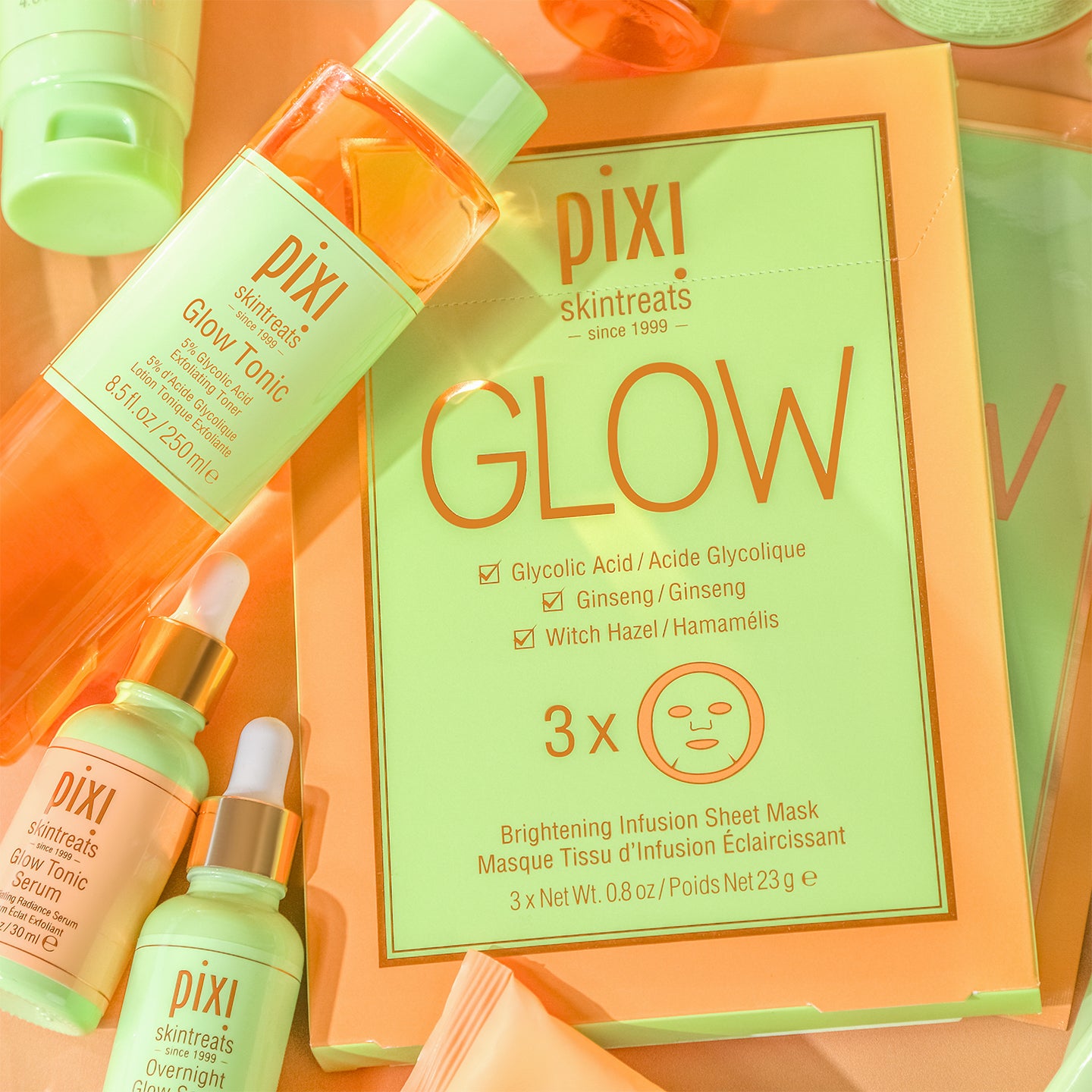 Exfoliators and Masks – Milky Peel, Glow Mask & More | Pixi Beauty